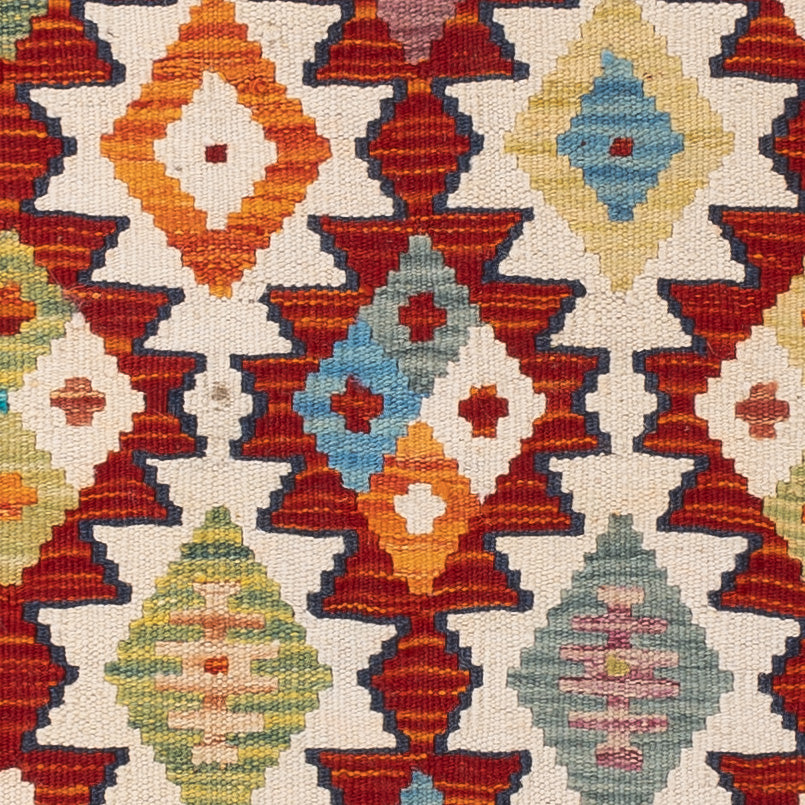 Kelim Teppich - Splash - 150 x 106 cm - bunt