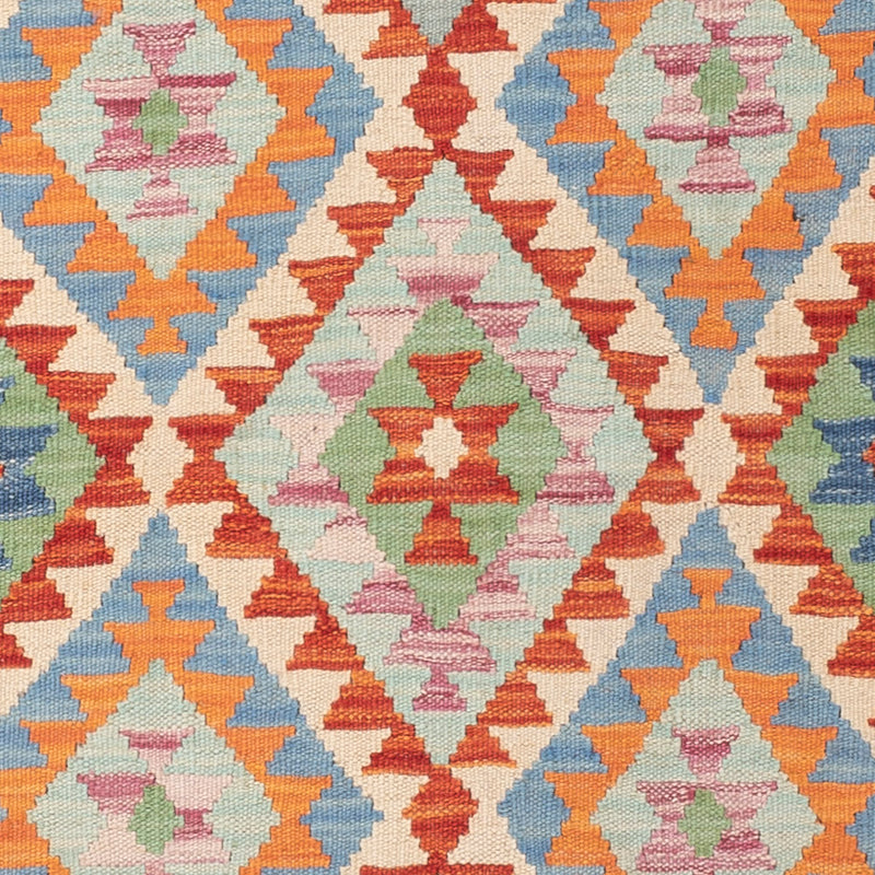 Kelim Teppich - Splash - 147 x 99 cm - bunt