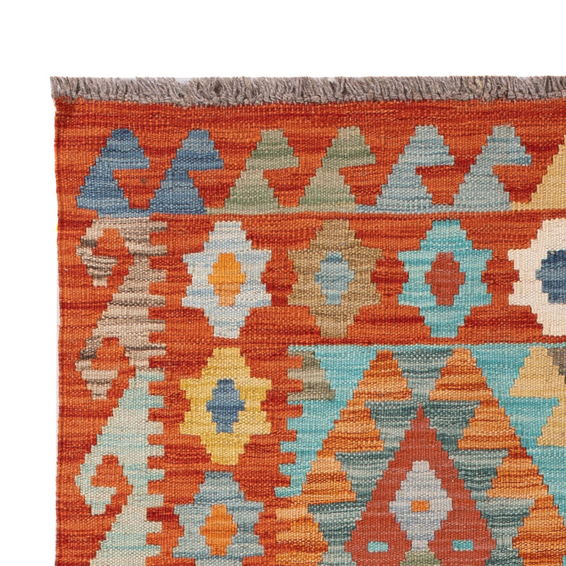 Kelim Teppich - Splash - 153 x 100 cm - bunt