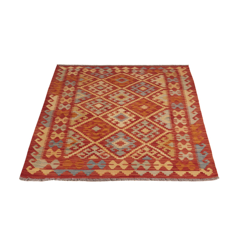 Kelim Teppich - Splash - 149 x 107 cm - bunt