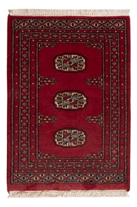 Pakistan Teppich - 86 x 60 cm - rot