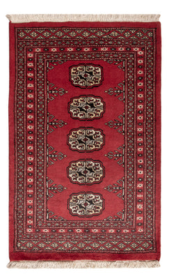 Pakistan Teppich - 98 x 63 cm - rot