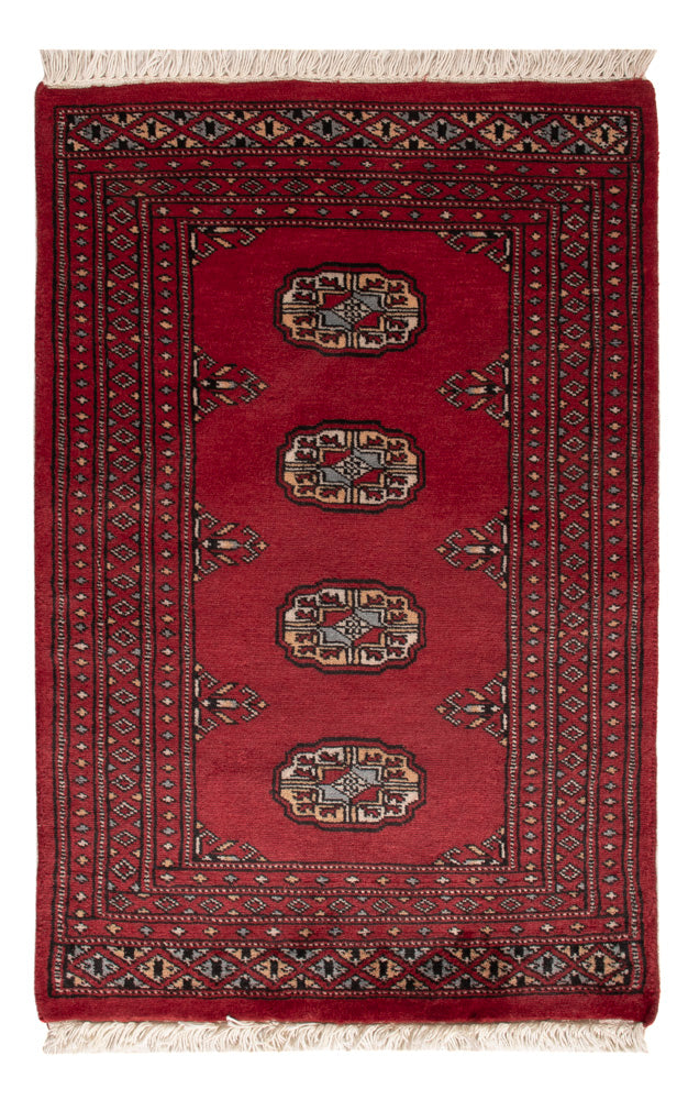 Pakistan Teppich - 93 x 60 cm - rot