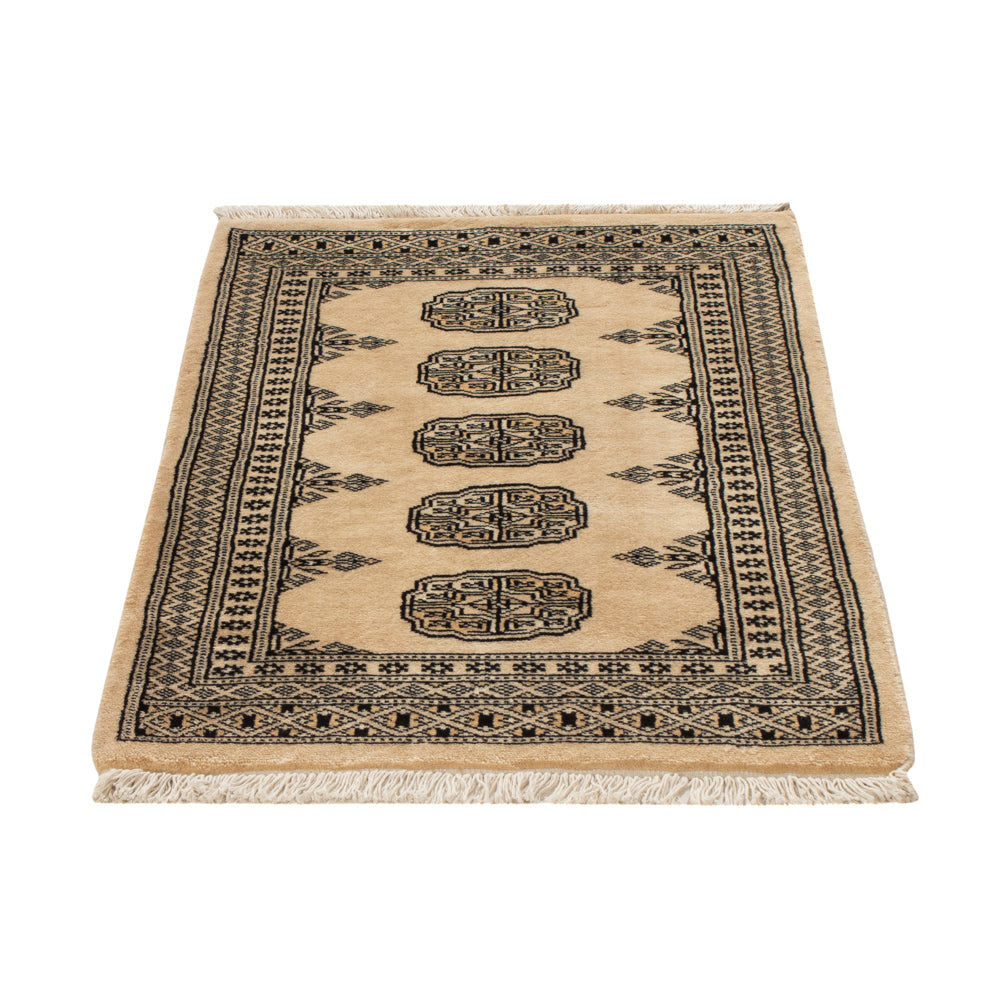 Pakistan Teppich - 92 x 61 cm - creme