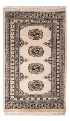 Pakistan Teppich - 98 x 61 cm - creme