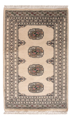 Pakistan Teppich - 97 x 60 cm - creme