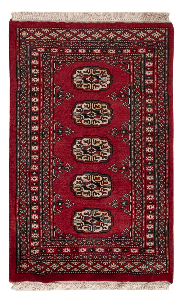 Pakistan Teppich - 95 x 61 cm - rot