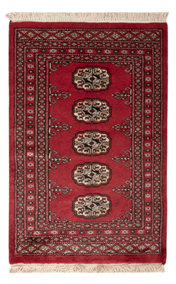 Pakistan Teppich - 91 x 60 cm - rot