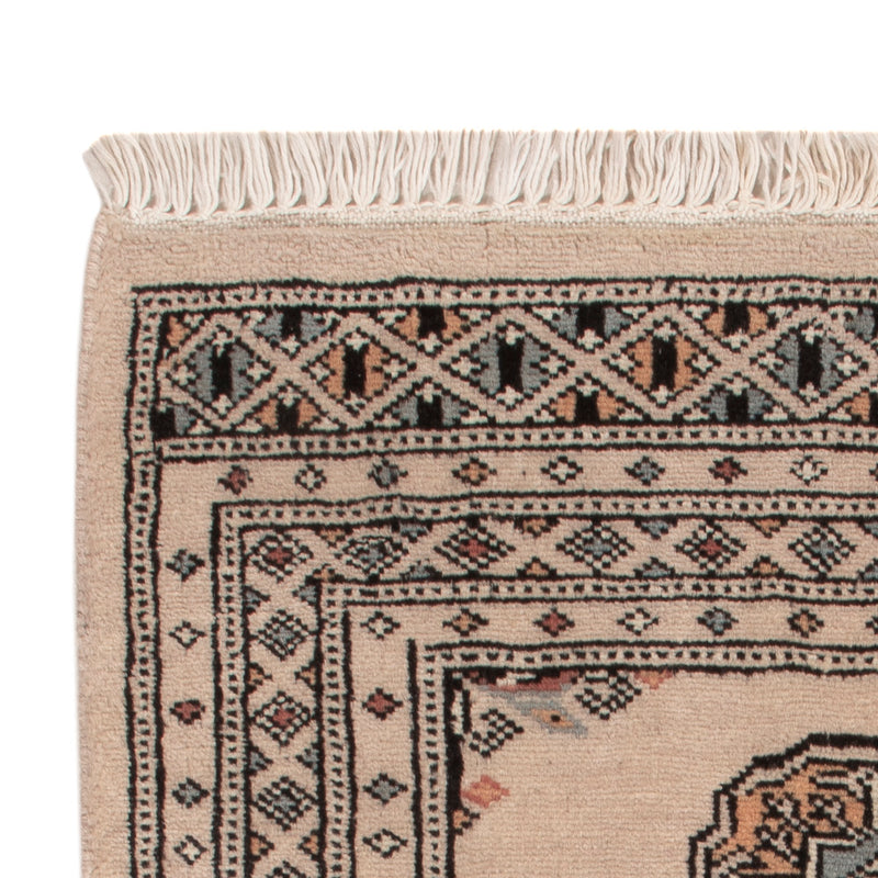 Pakistan Teppich - 90 x 60 cm - creme