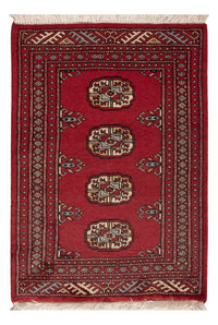 Pakistan Teppich - 90 x 63 cm - rot