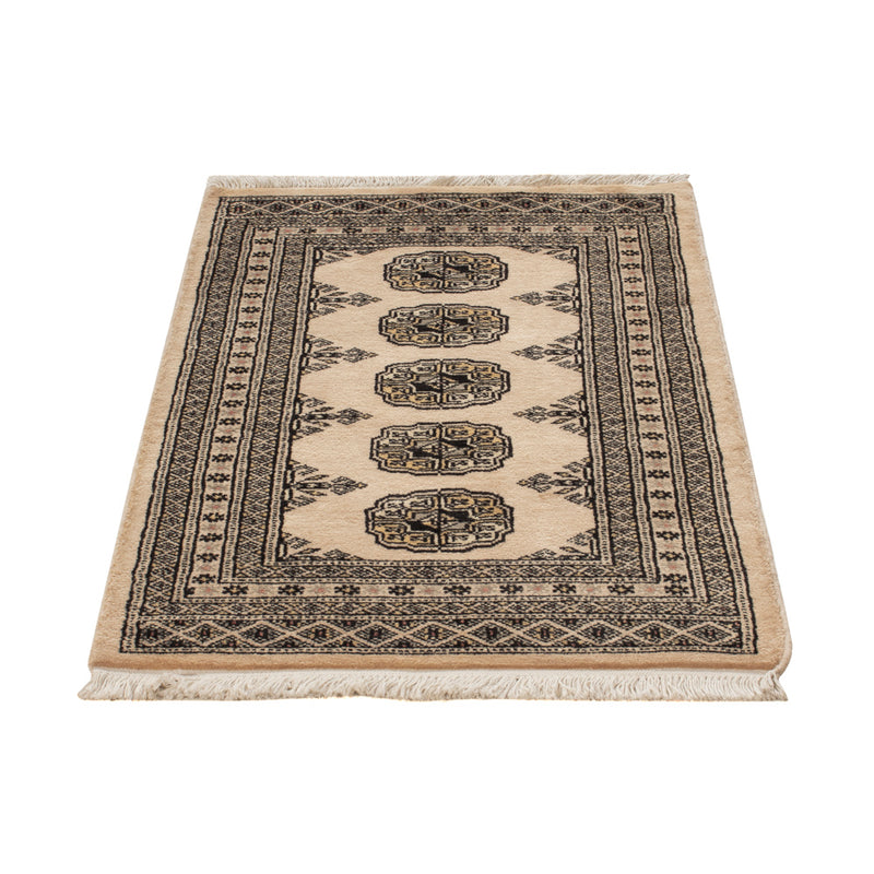 Pakistan Teppich - 94 x 62 cm - creme