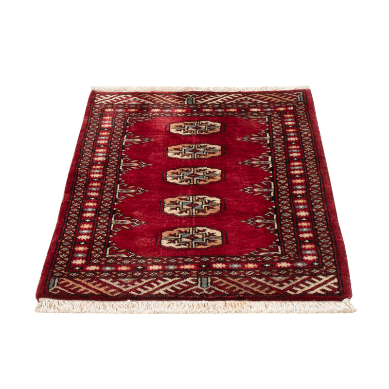 Pakistan Teppich - 90 x 60 cm - rot