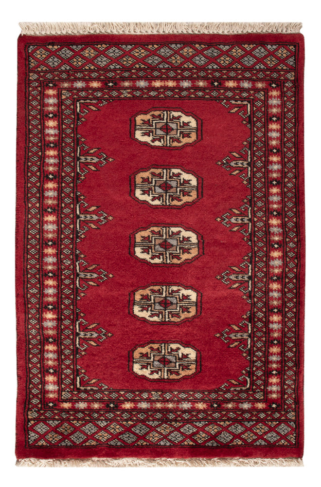 Pakistan Teppich - 91 x 61 cm - rot