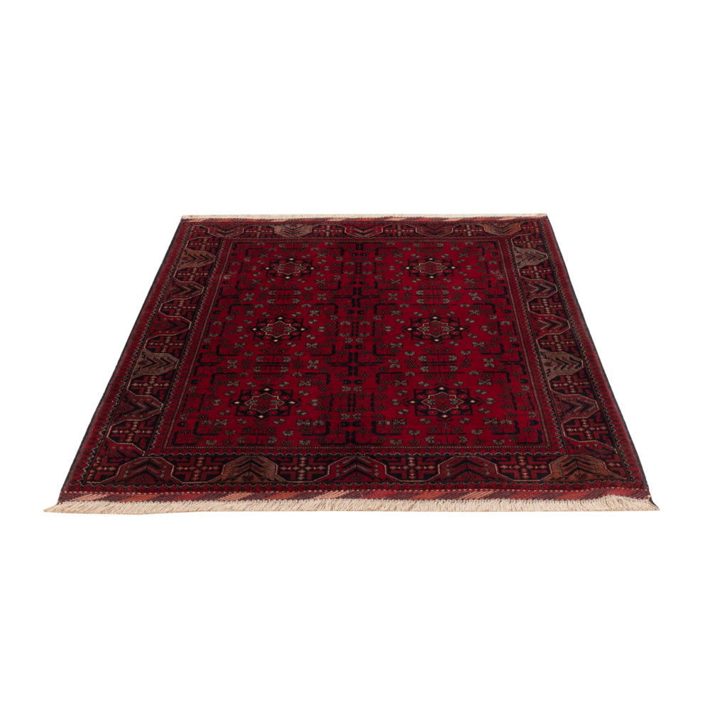 Afghan Teppich - Royal - 150 x 102 cm - rot