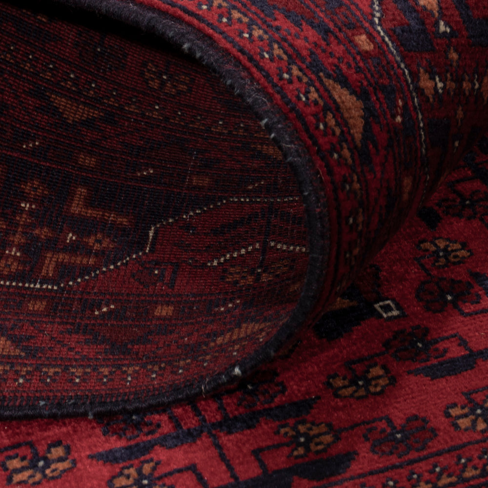 Afghan Teppich - Royal - 147 x 102 cm - rot