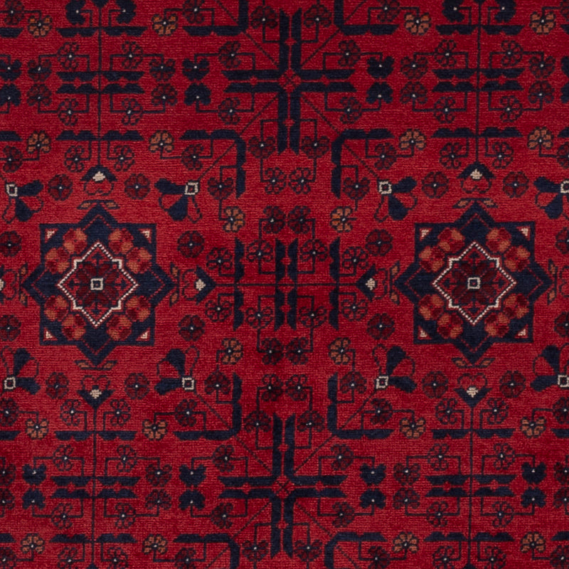 Afghan Teppich - Royal - 141 x 99 cm - rot