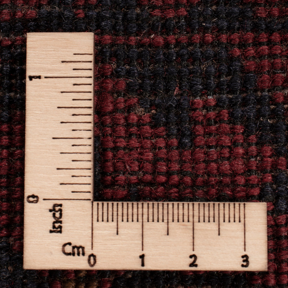 Afghan Teppich - 141 x 101 cm - rot