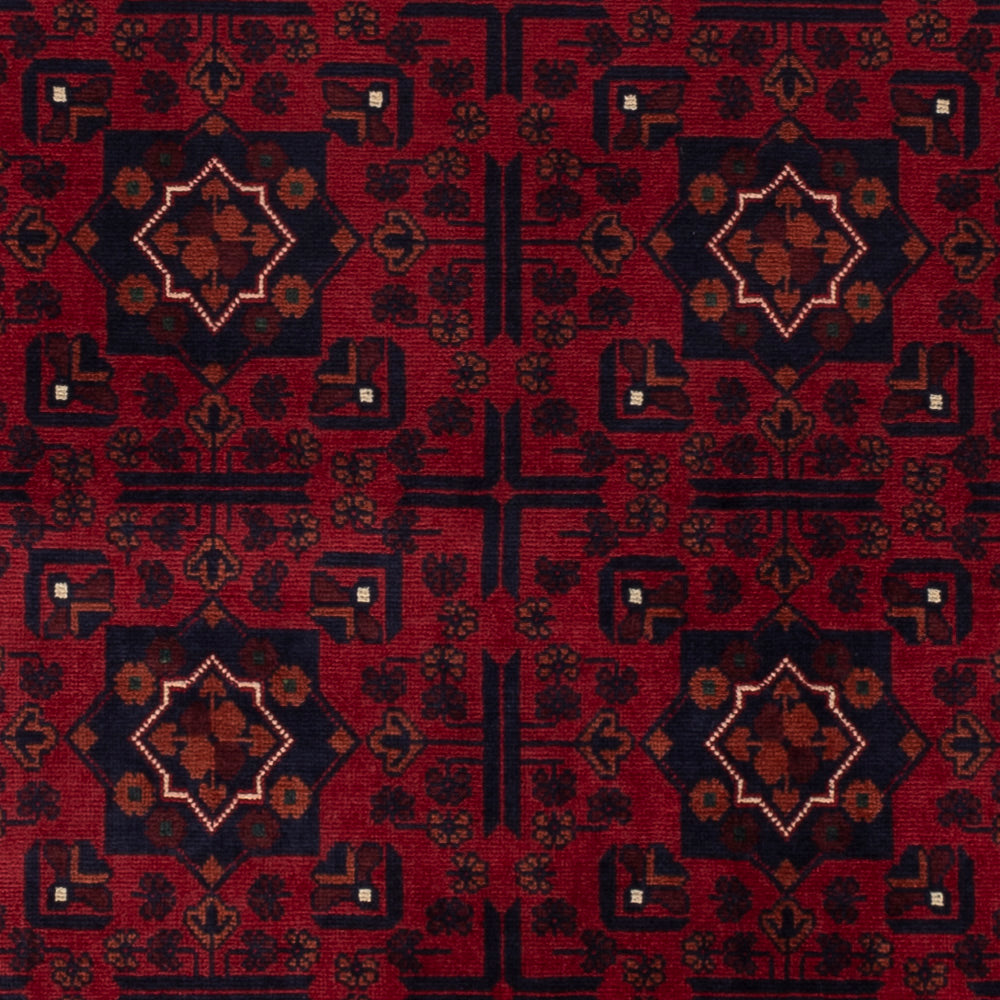Afghan Teppich - Royal - 154 x 99 cm - rot