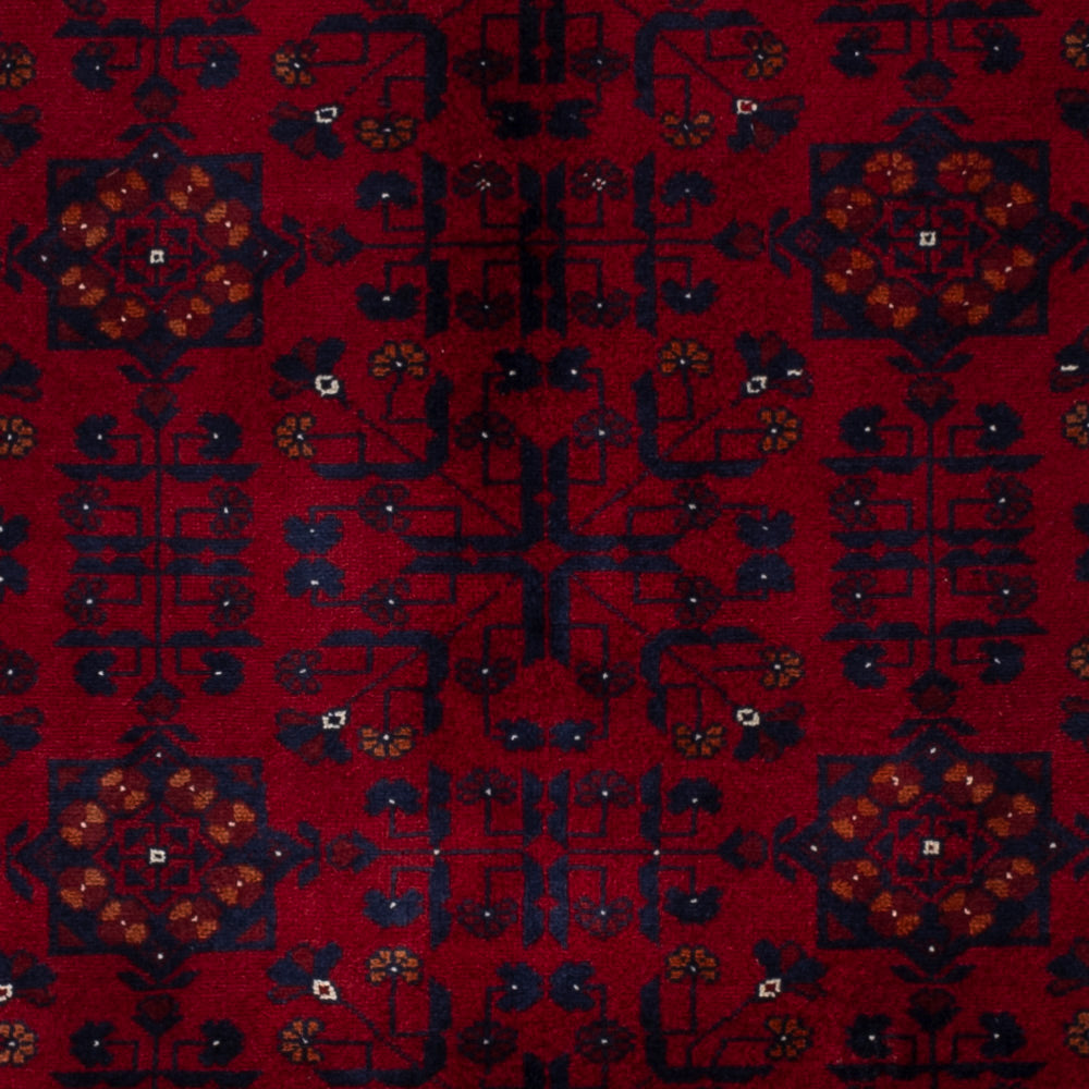 Afghan Teppich - Royal - 144 x 100 cm - rot
