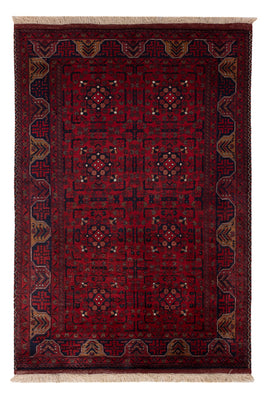 Afghan Teppich - Royal - 147 x 100 cm - rot