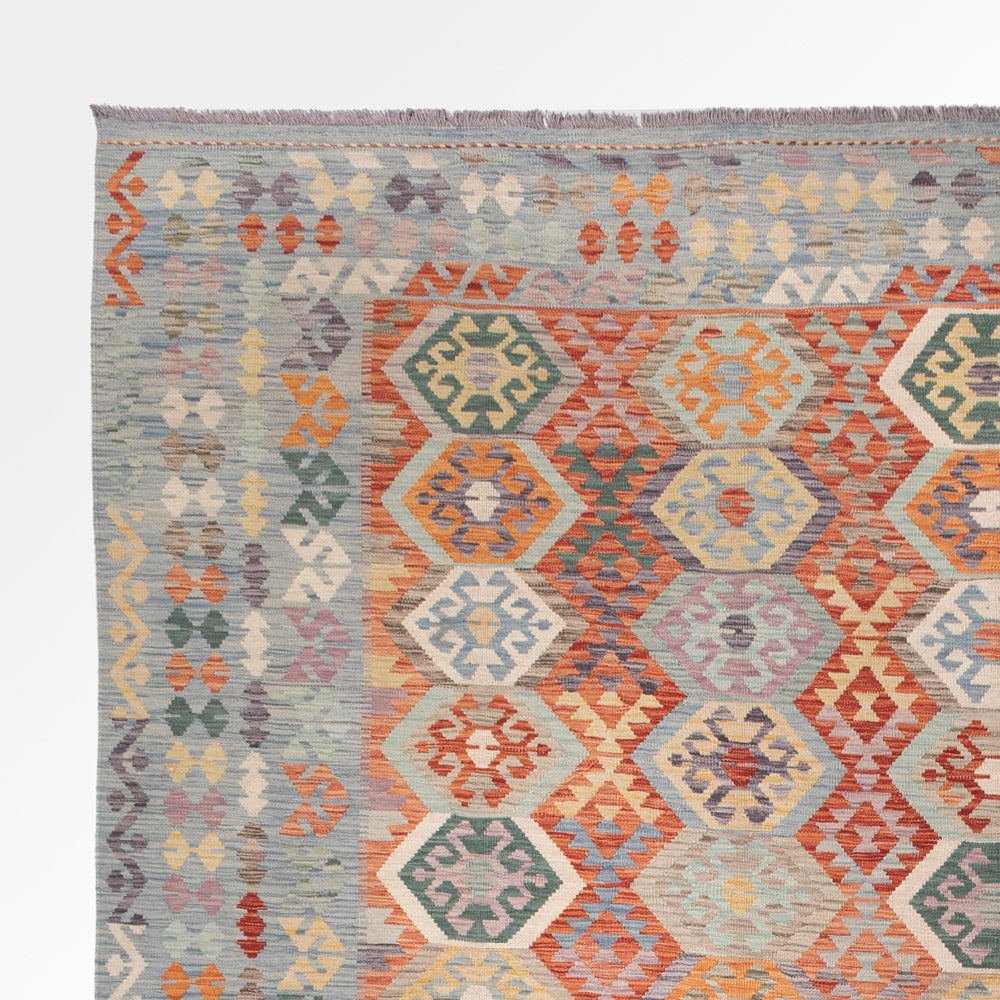 Kilim Maimana Alfombra 315x392cm - Alfombra de lana