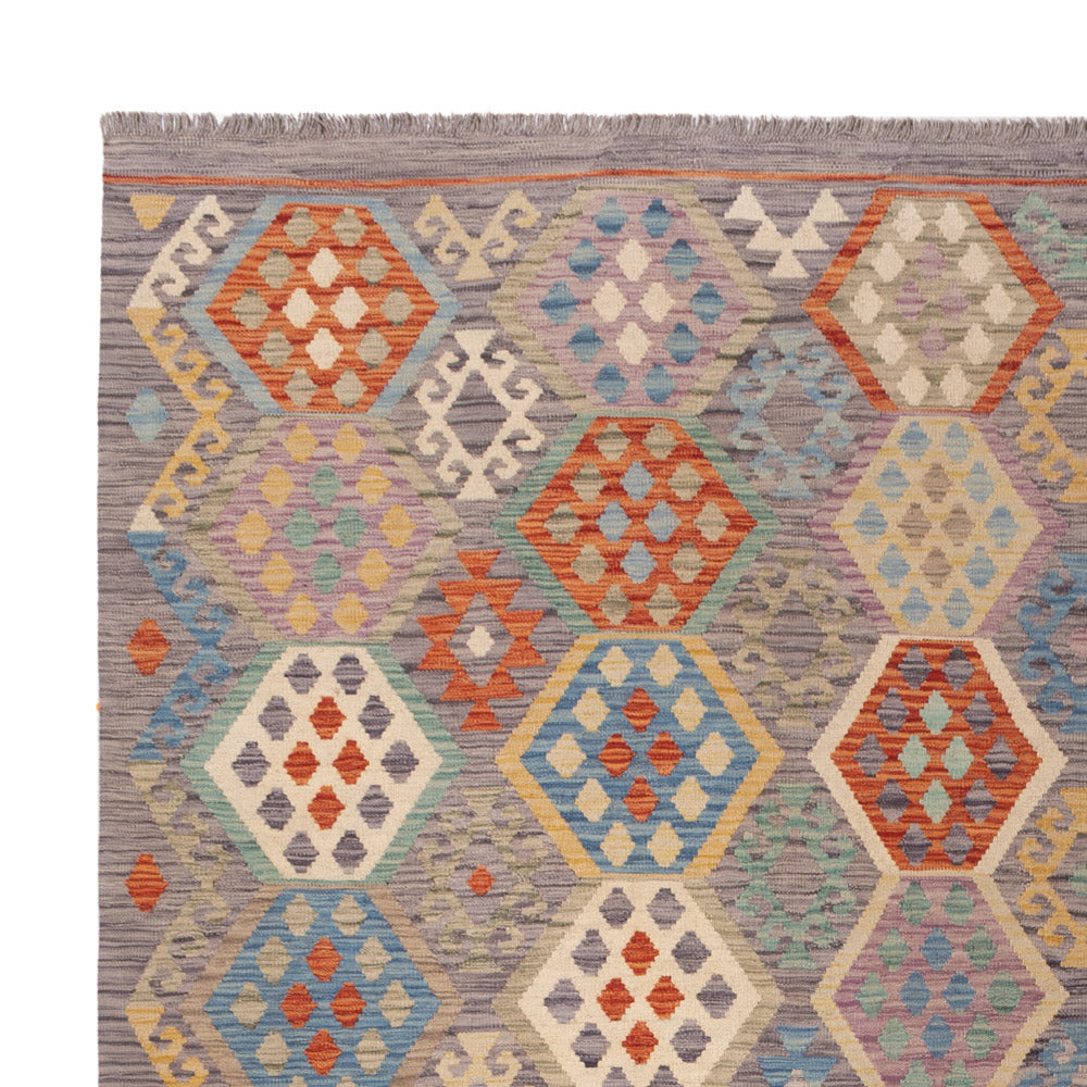Kilim Maimana Alfombra 255x344cm - Alfombra de lana