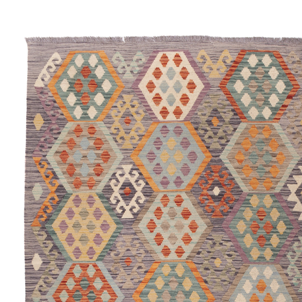 Kilim Maimana Alfombra 257x346cm - Alfombra de lana