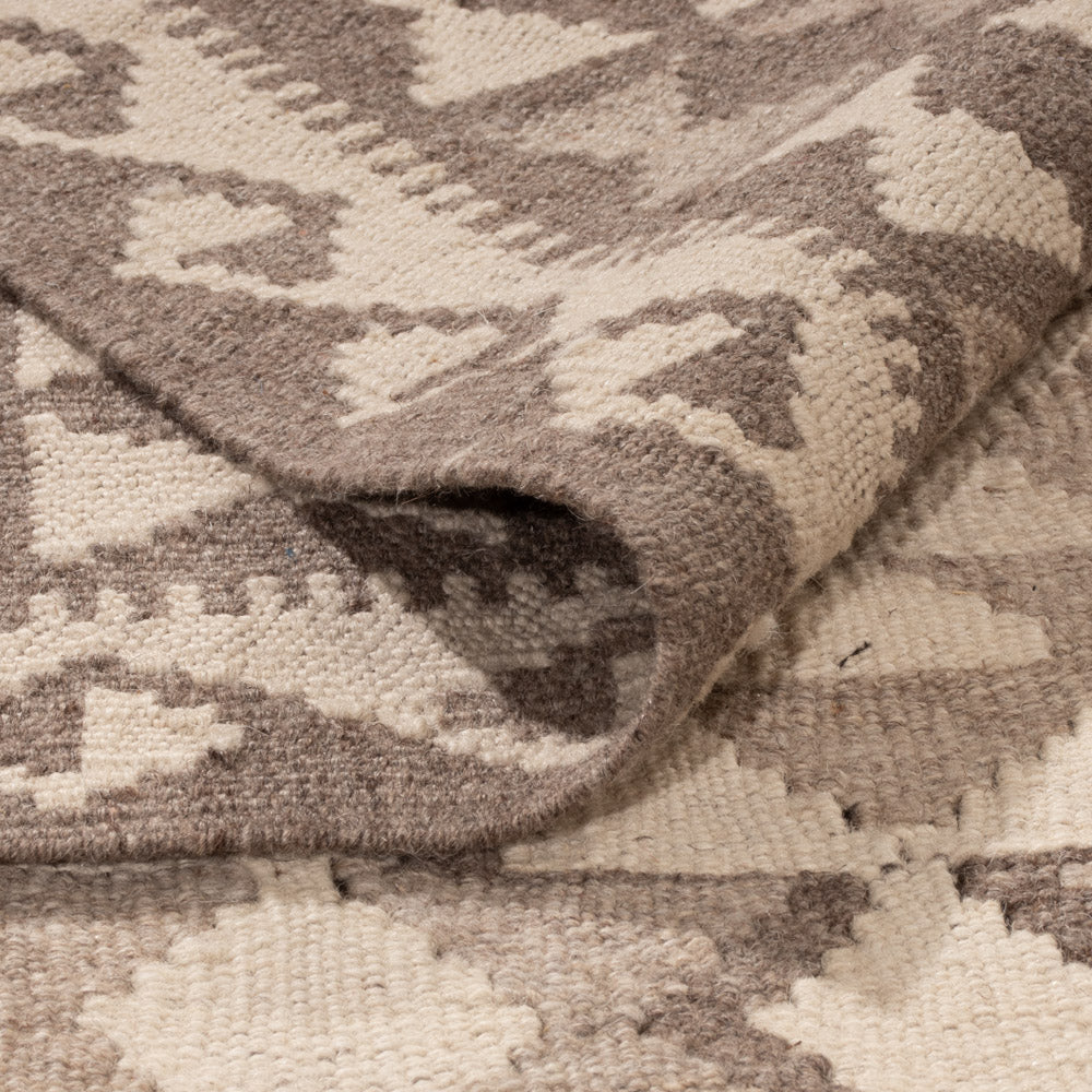 Kelim Teppich - Splash - 352 x 251 cm - natur