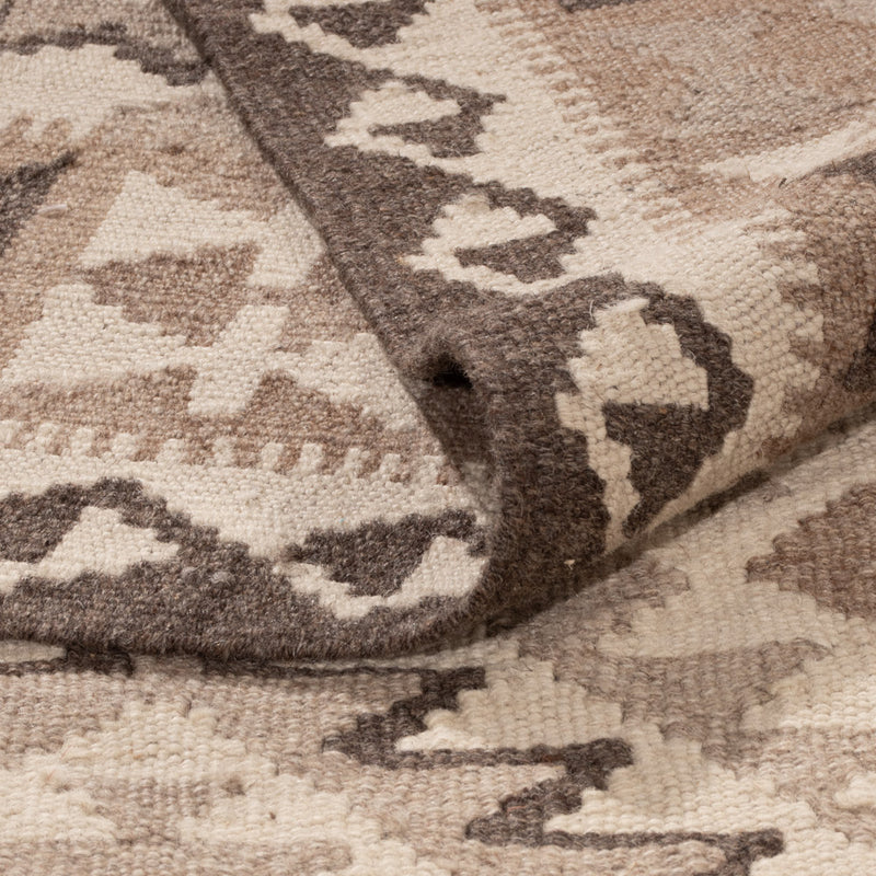 Kelim Teppich - Splash - 353 x 250 cm - natur