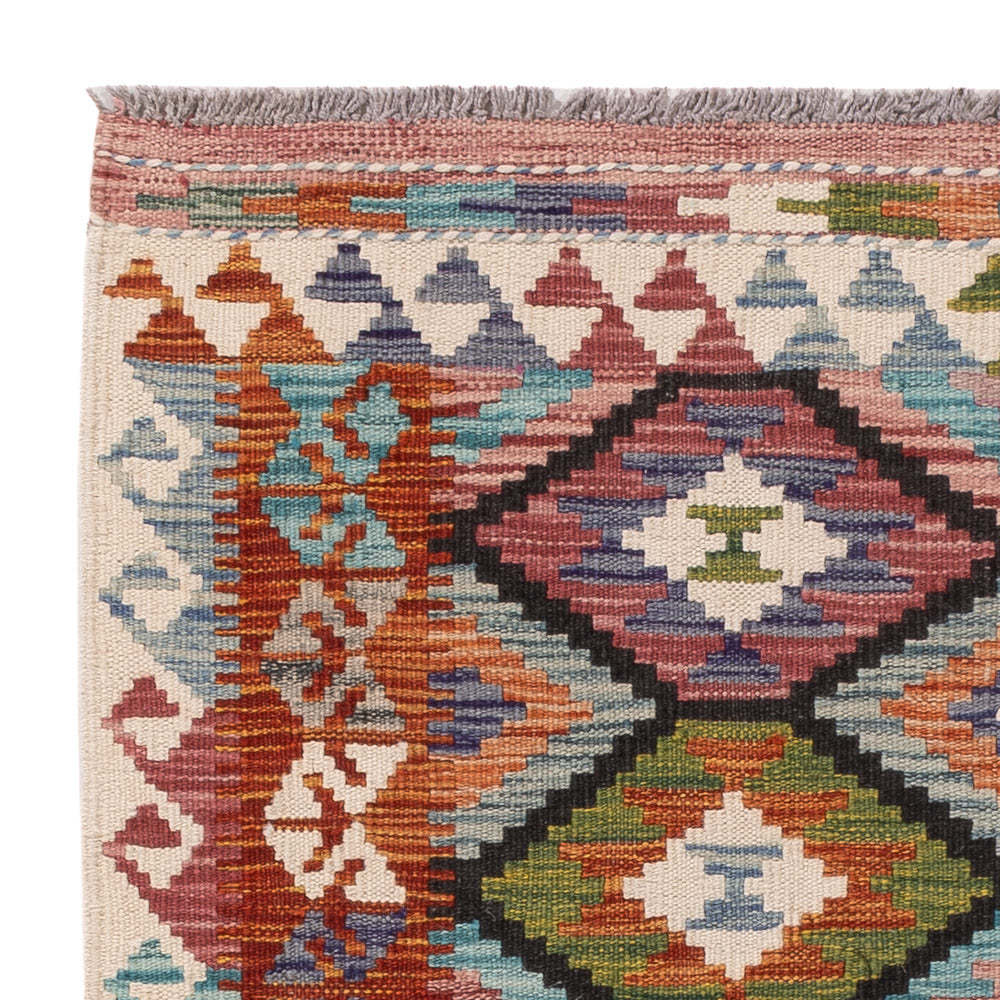 Kilim Maimana Alfombra 97x104cm - Alfombra de lana