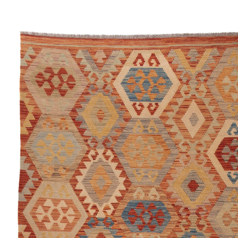 Kelim Teppich - Splash - 357 x 250 cm - bunt