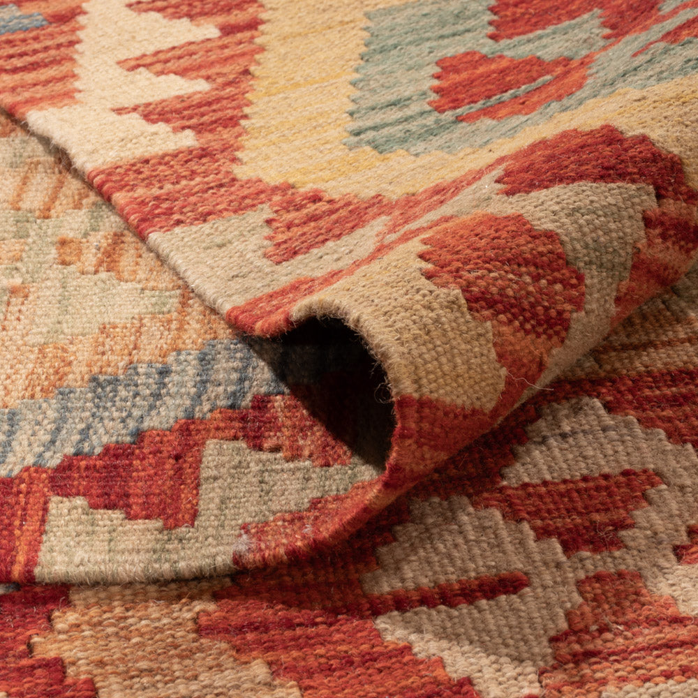 Kelim Teppich - Splash - 352 x 256 cm - bunt