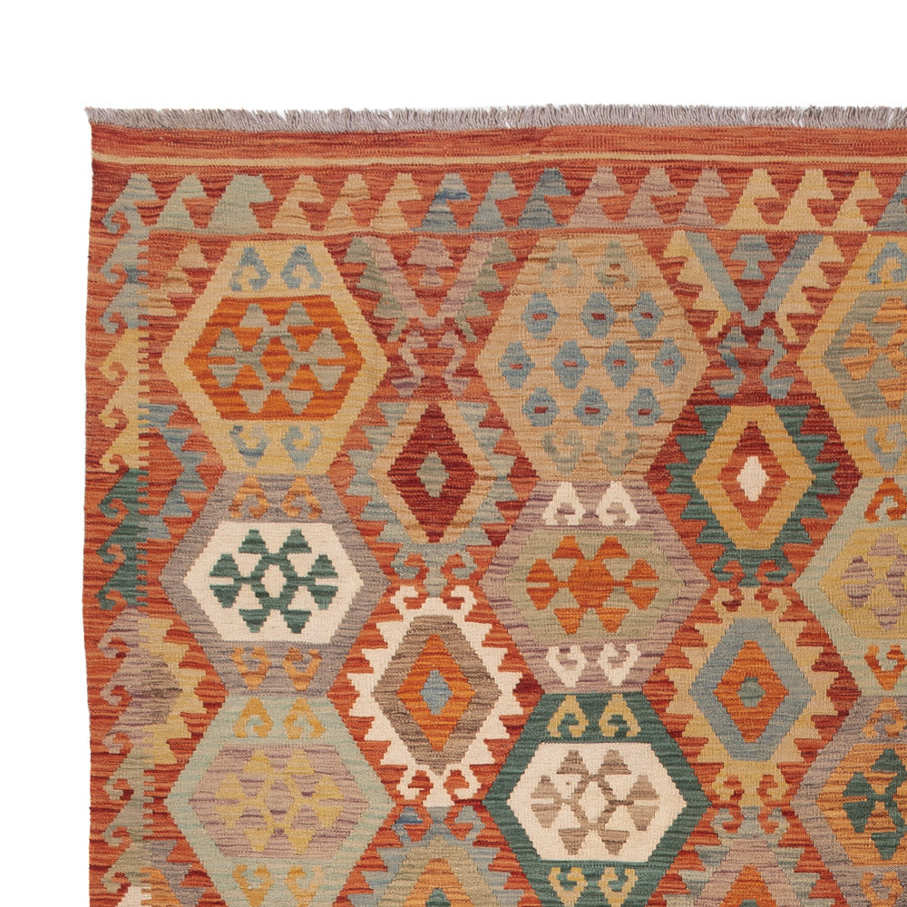 Kilim Maimana Alfombra 256x352cm - Alfombra de lana