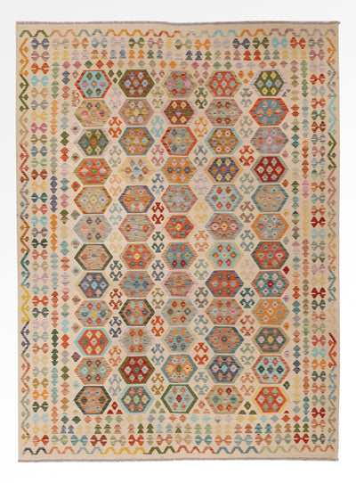 Kilim Maimana Alfombra 252x338cm - Alfombra de lana