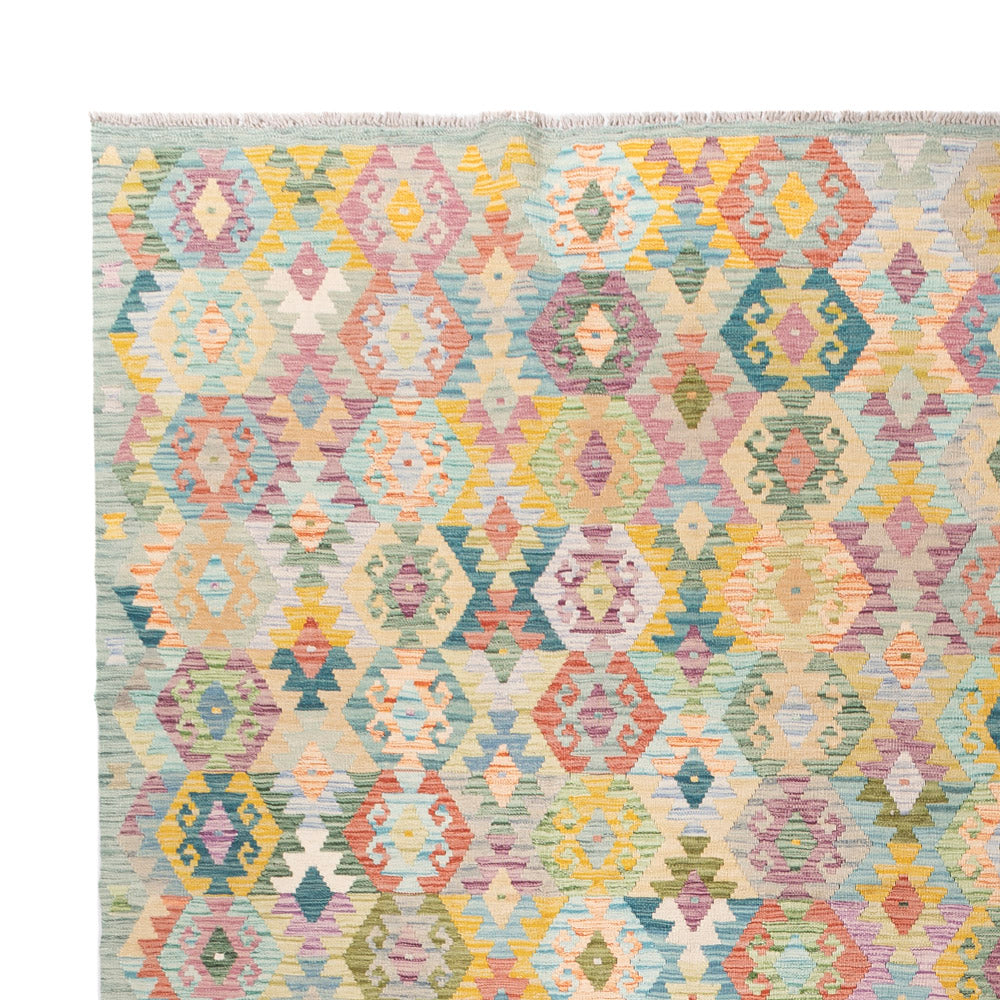 Kilim Maimana Alfombra 312x383cm - Alfombra de lana