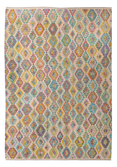 Kilim Maimana Alfombra 266x367cm - Alfombra de lana