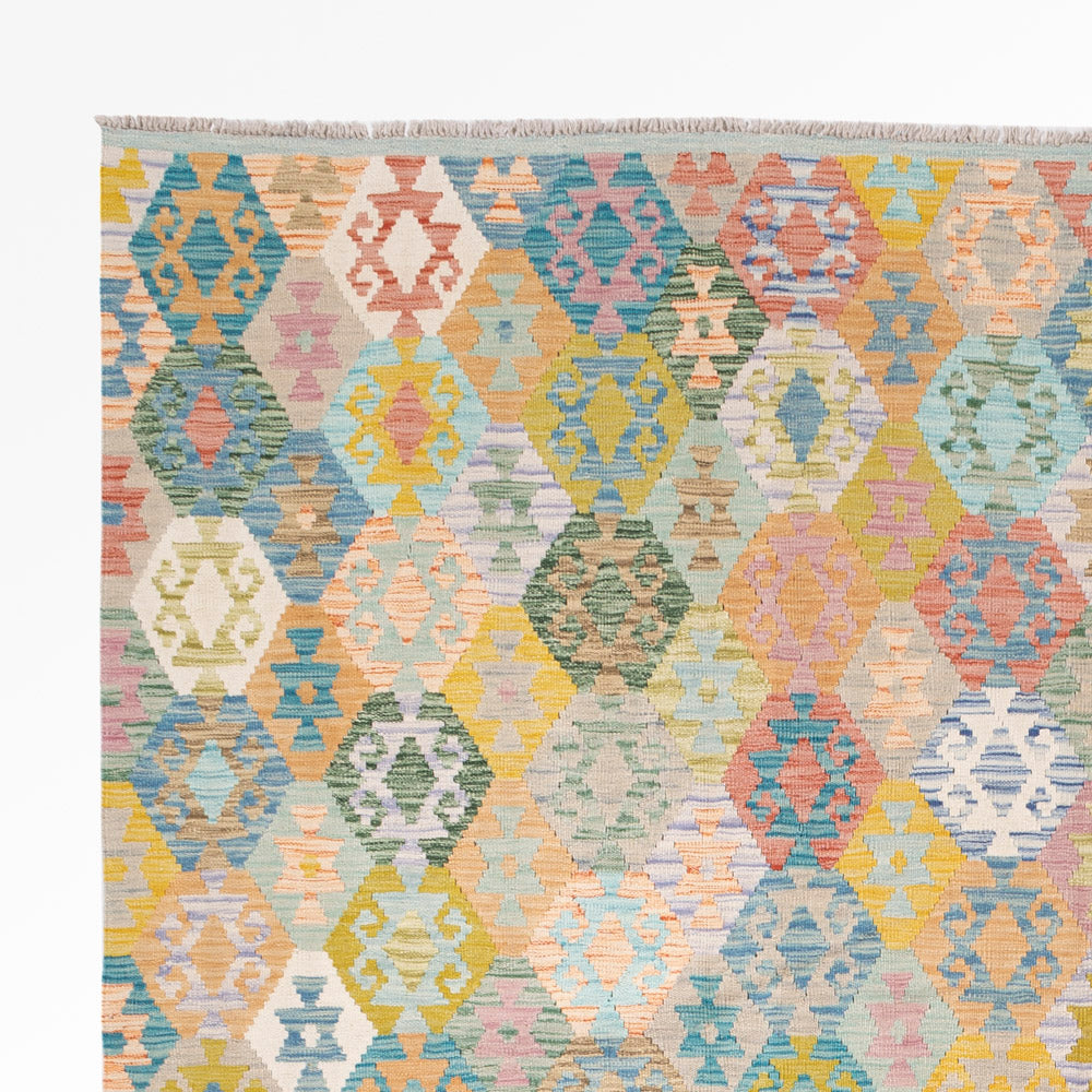 Kilim Maimana Alfombra 264x307cm - Alfombra de lana
