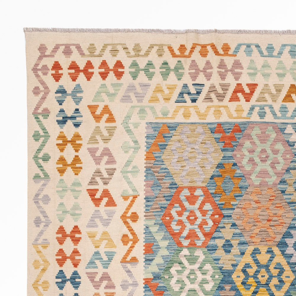 Kilim Maimana Alfombra 253x290cm - Alfombra de lana