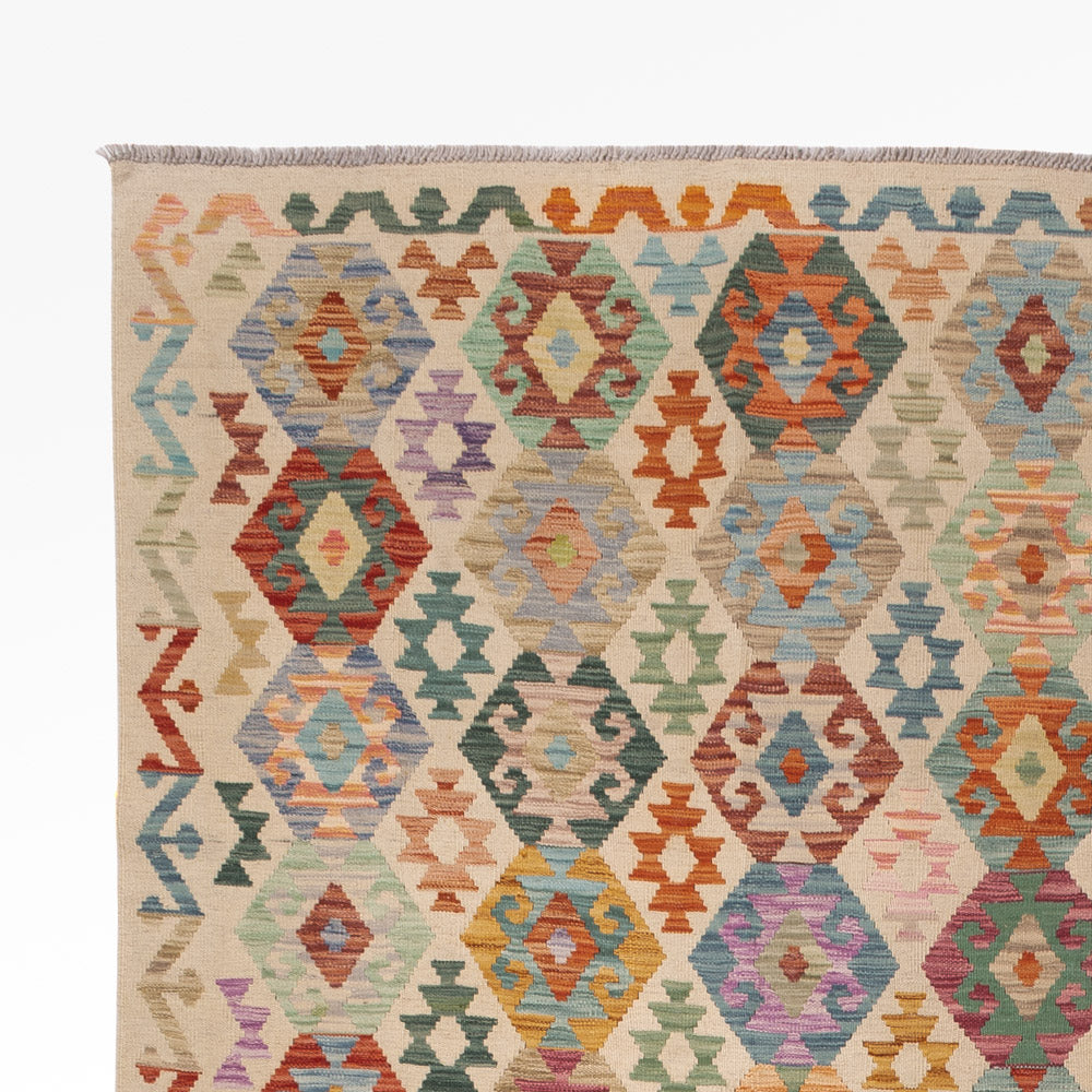 Kilim Maimana Alfombra 258x358cm - Alfombra de lana