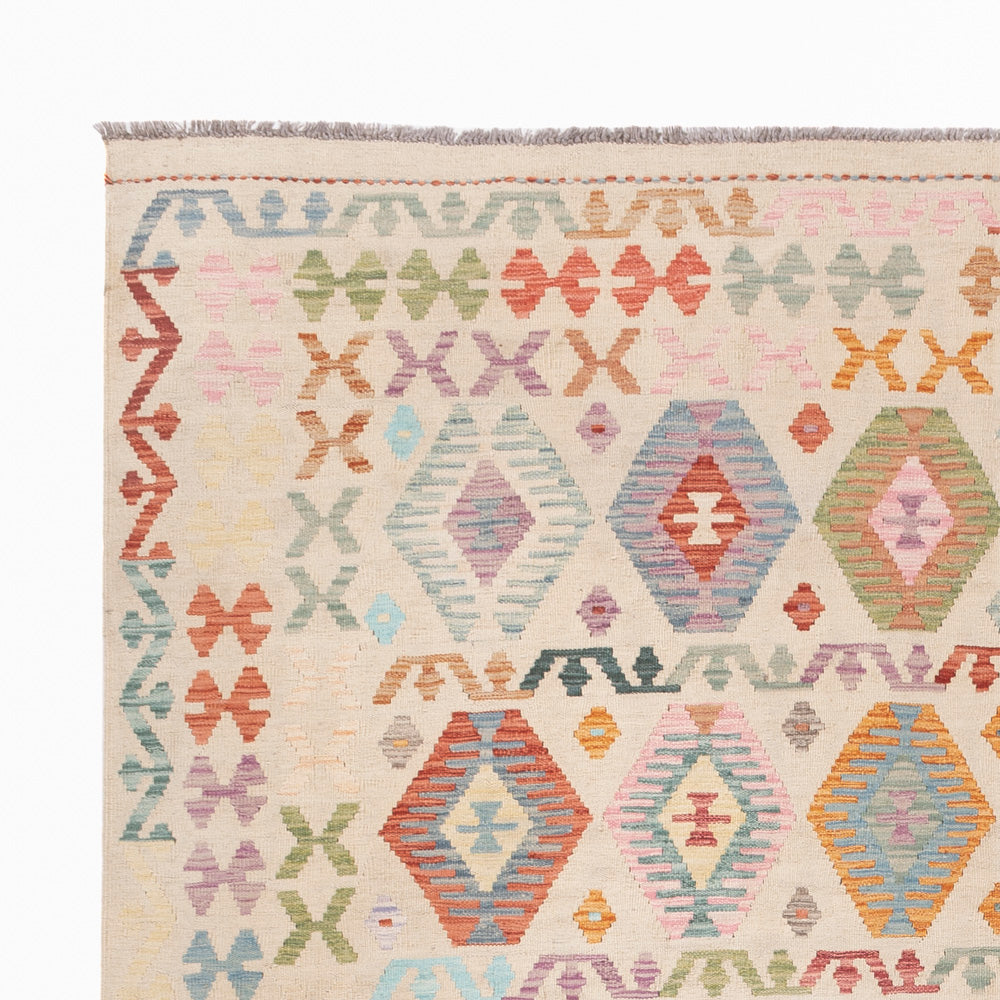 Kilim Maimana Alfombra 239x296cm - Alfombra de lana