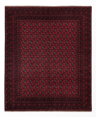 Afghan Teppich - Filpa - 302 x 245 cm - rot