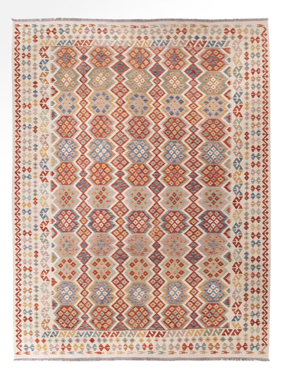 Kilim Maimana Alfombra 306x403cm - Alfombra de lana