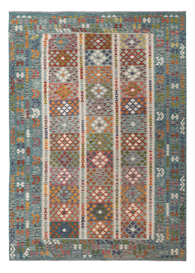 Kilim Maimana Alfombra 251x352cm - Alfombra de lana