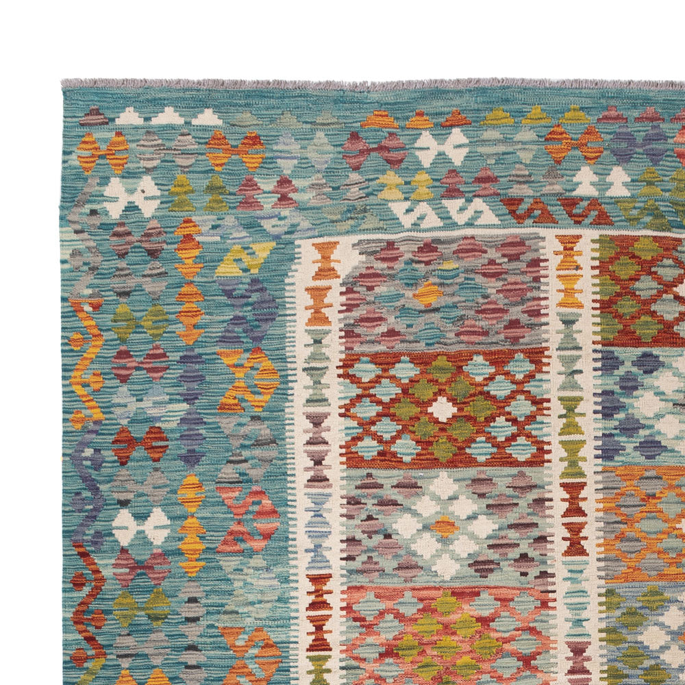 Kilim Maimana Alfombra 352x251cm - Alfombra de lana