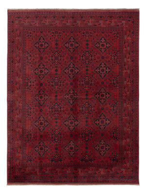 Afghan Teppich - Kunduz - 233 x 171 cm - rot