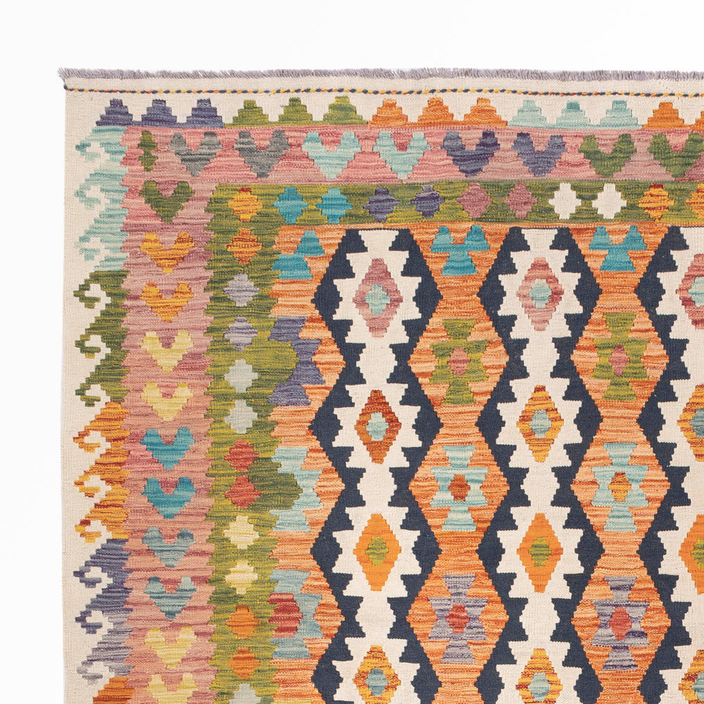 Kilim Maimana Alfombra 261x299cm - Alfombra de lana