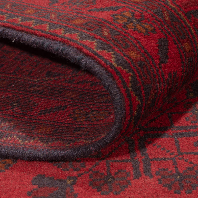 Afghan Teppich - Kunduz - 236 x 172 cm - rot