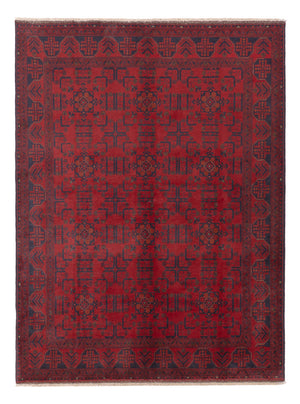 Afghan Teppich - Kunduz - 234 x 178 cm - rot
