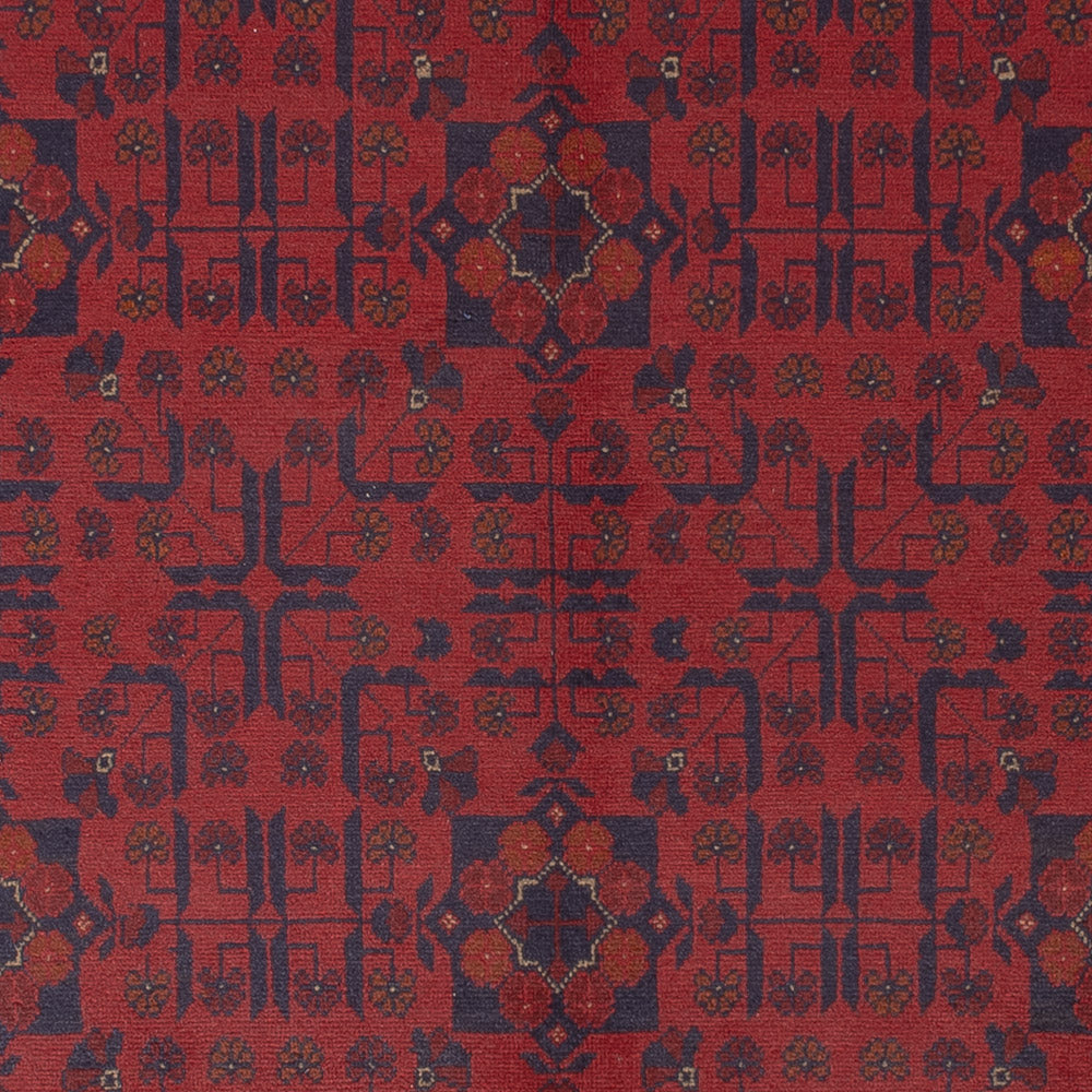Afghan Teppich - Kunduz - 234 x 175 cm - rot