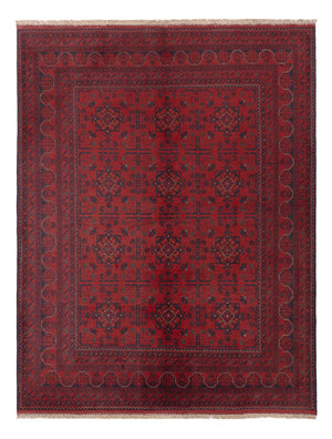 Afghan Teppich - Kunduz - 236 x 166 cm - rot